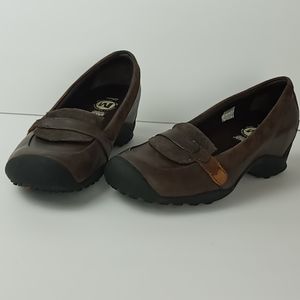 Merrell Ortholife Suede/Leather Loafers